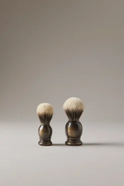 Antique brass Antique brass shaving brush