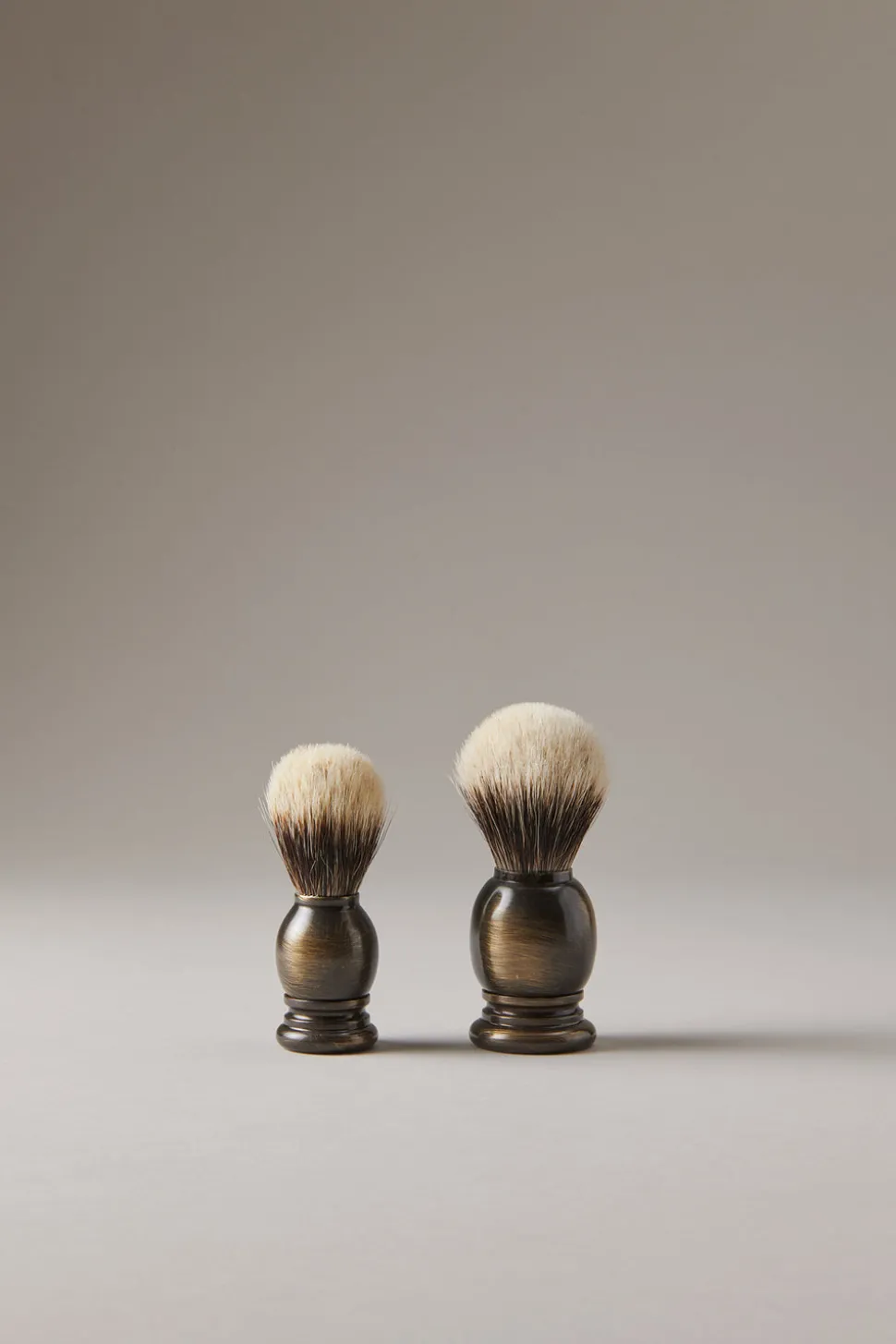 Antique brass Antique brass shaving brush