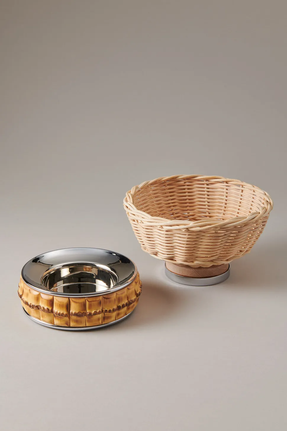 Bamboo root Bread basket