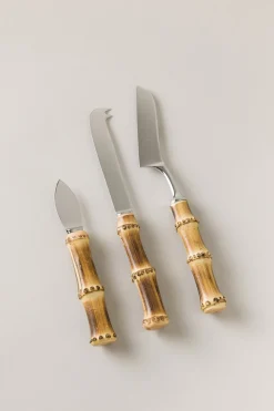 Bamboo root Cheese knive