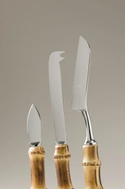 Bamboo root Cheese knive