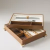 Bamboo root Desk set