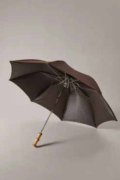 Bamboo root Folding umbrella