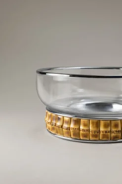 Bamboo root Ice bucket for decanter