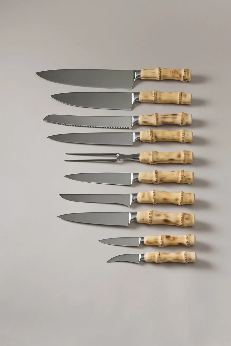 Bamboo root Kitchen knife set