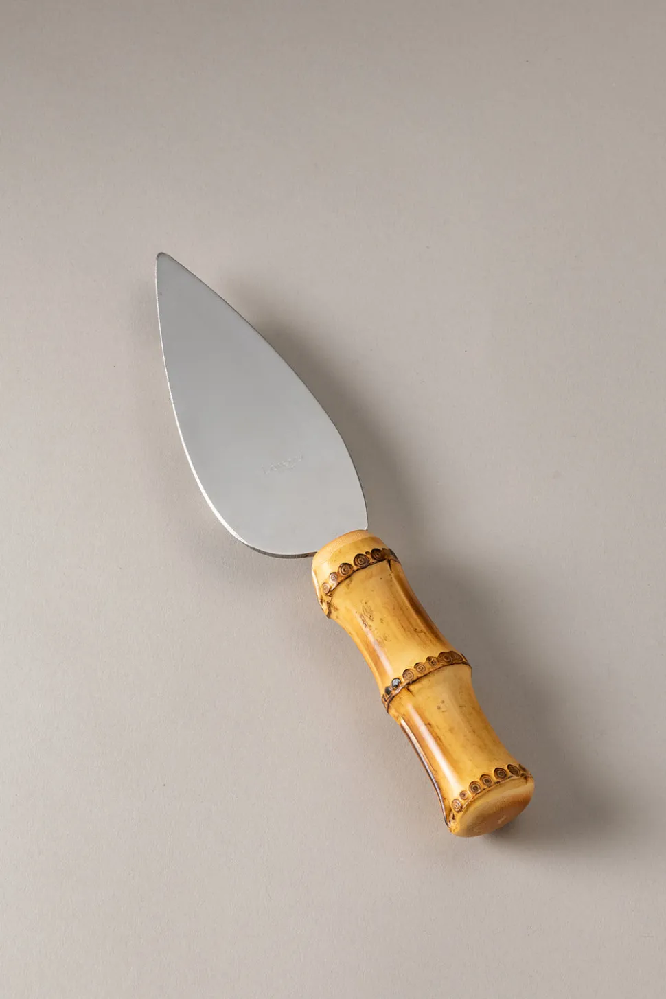 Bamboo root Large parmesan knife