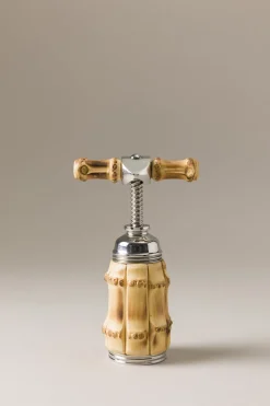 Bamboo root Mechanical corkscrew