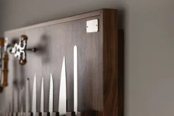 Bamboo root Medium wall-mounted knives set