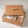 Bamboo root Men's jewelry coffret