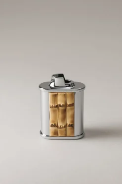 Bamboo root Oval Bic desk lighter holder
