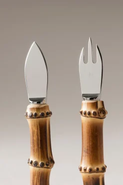 Bamboo root Parmesan cheese set