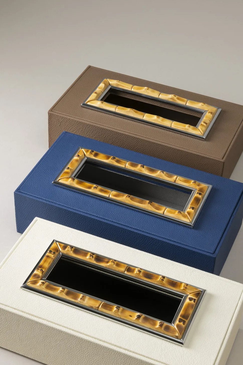 Bamboo root Rectangular tissue box