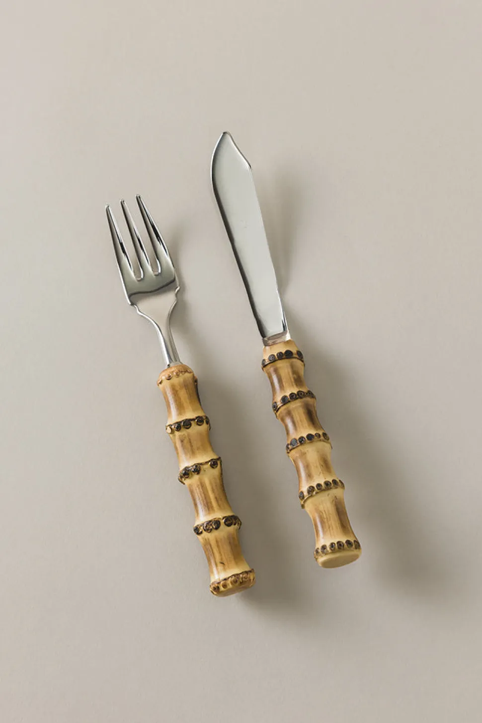 Bamboo root Table fish set