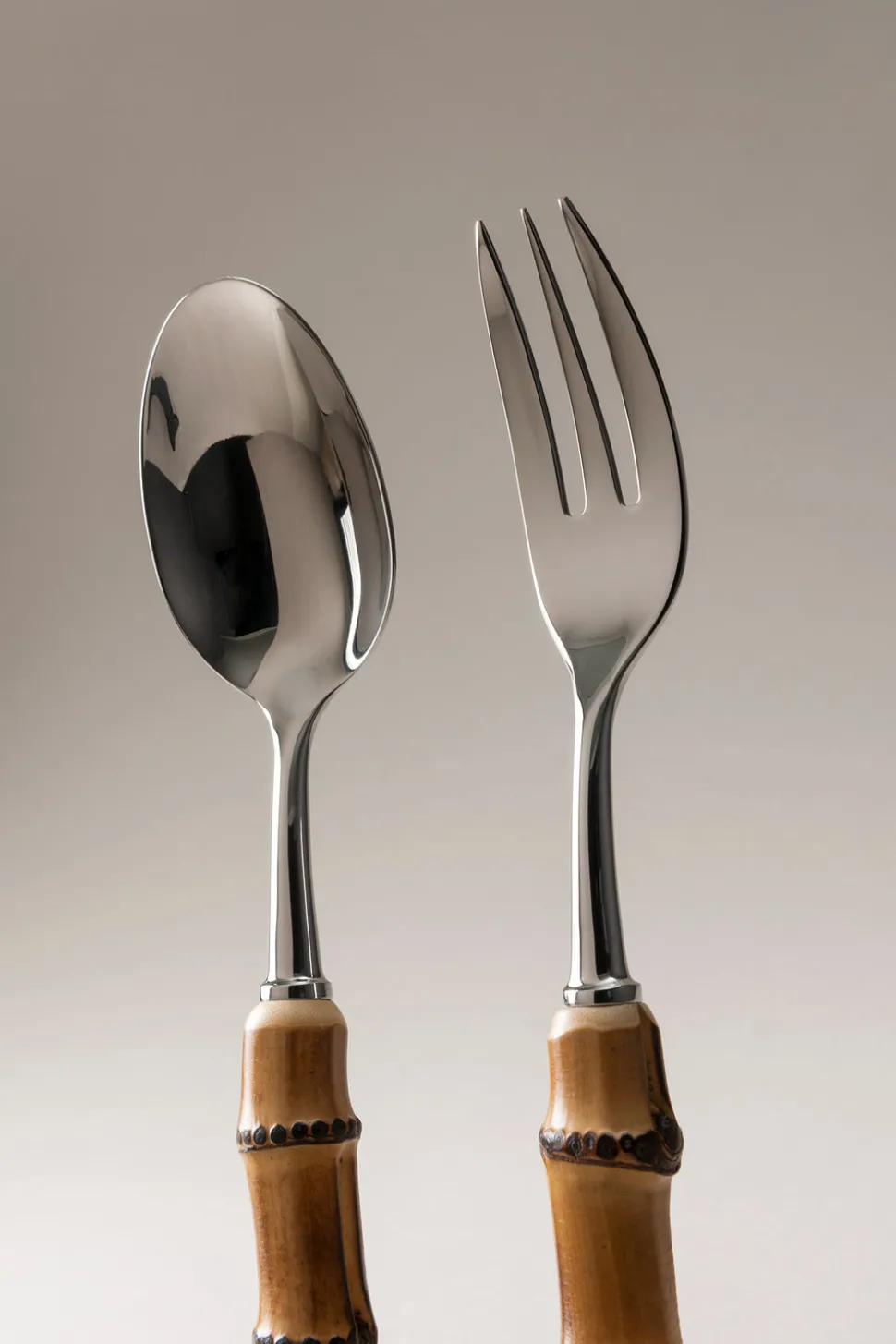 Bamboo root Table serving set