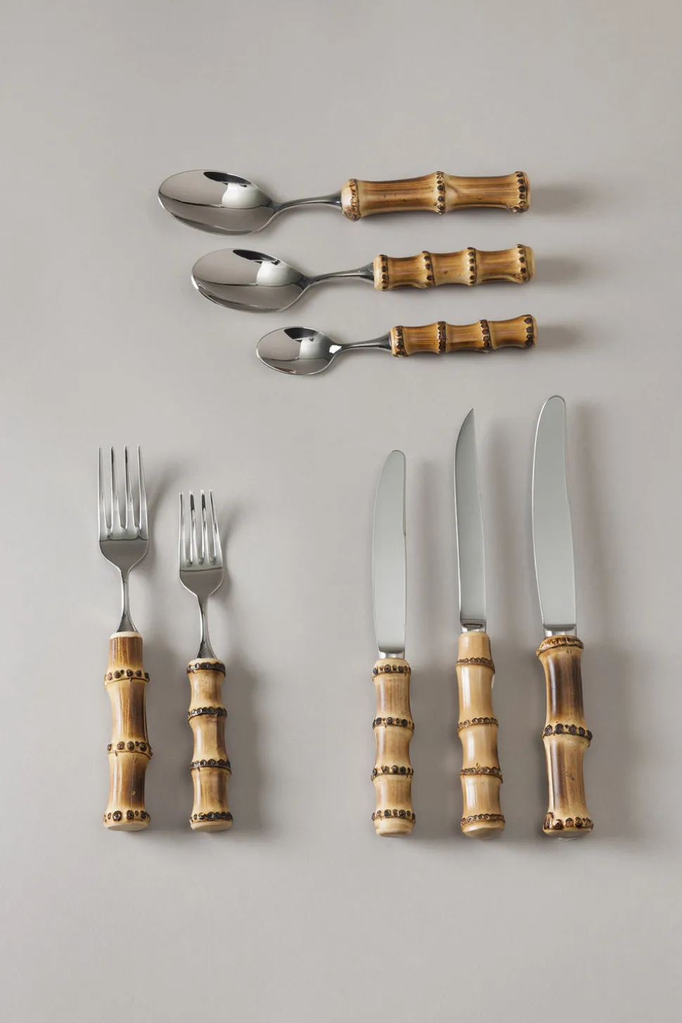 Bamboo root Tableware set