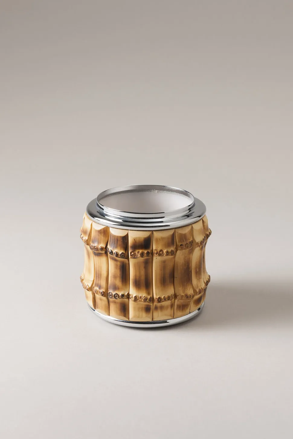 Bamboo root Toilet toothbrush pot