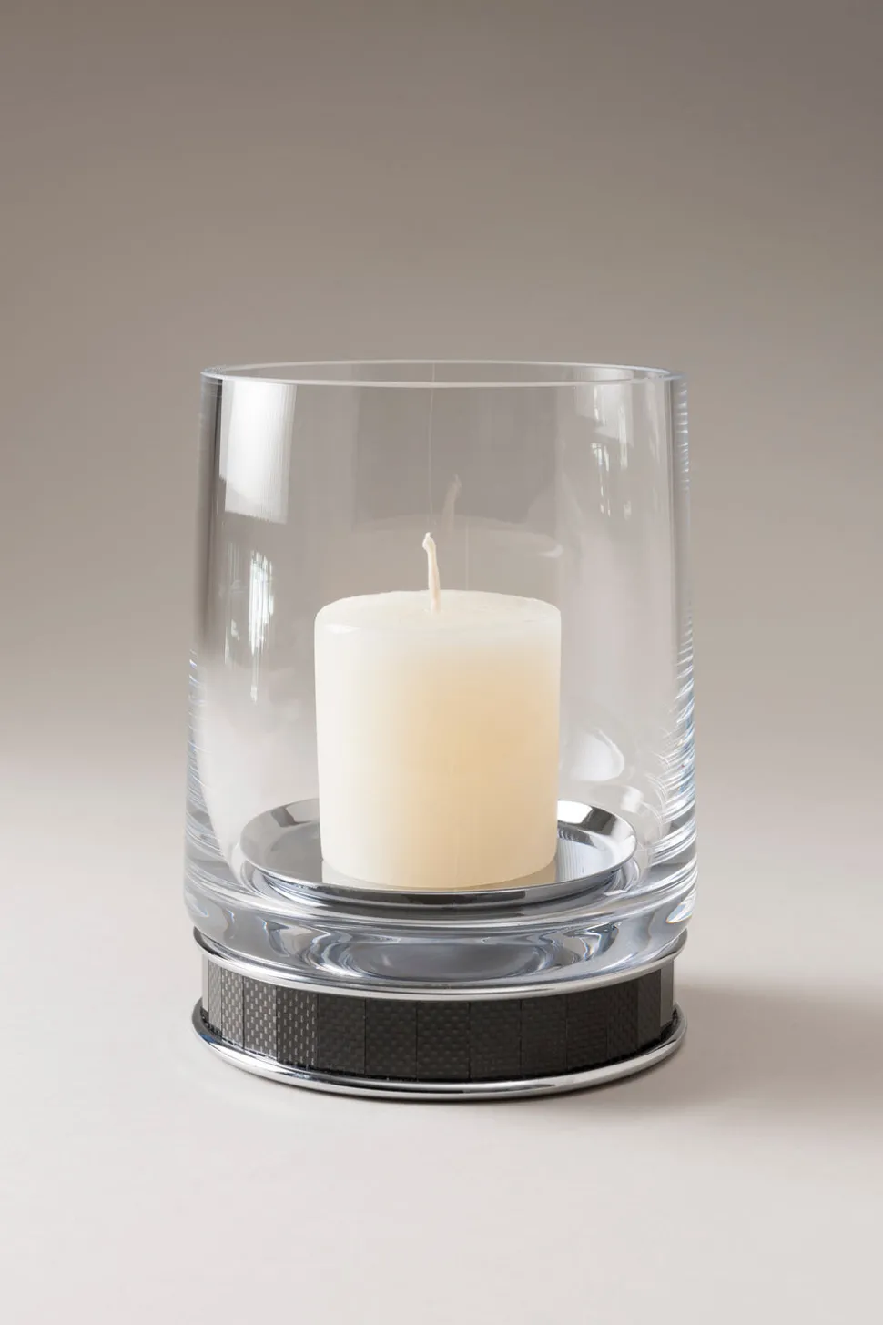 Carbon fiber Large candle holder