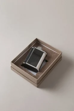 Carbon fiber Oval Bic desk lighter holder