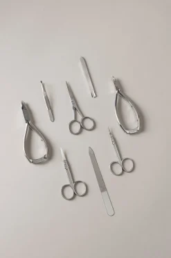 Carbon fiber Toilet manicure set carbon fiber top