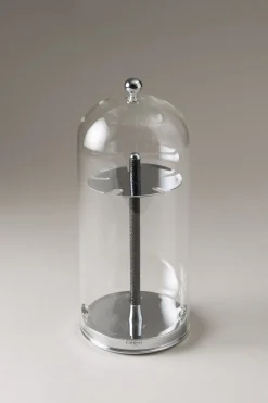 Carbon fiber Toilet tooth-brush holder with glass covering