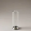 Chrome plated brass Cylindrical brush holder