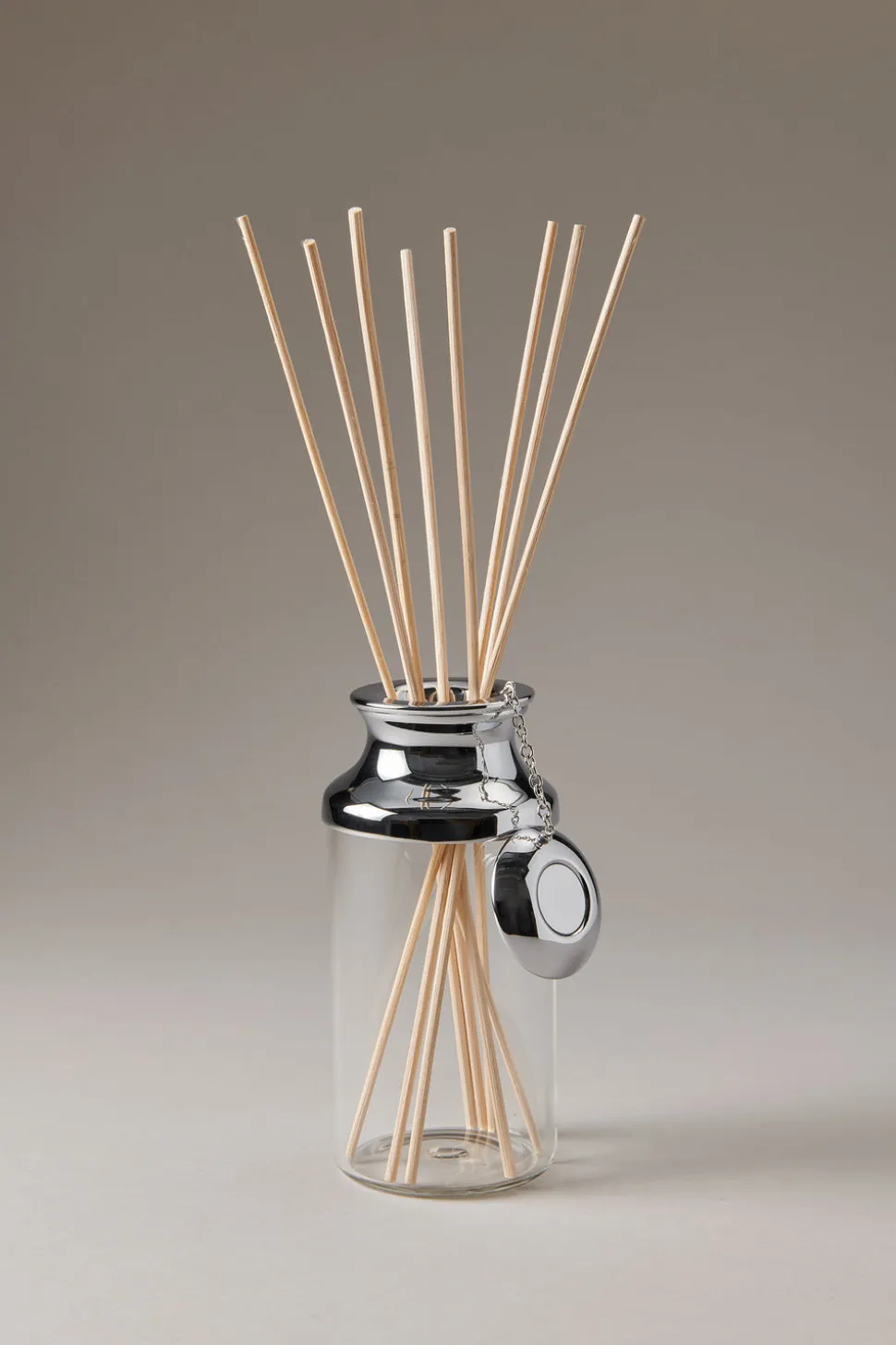 Chrome plated brass Home diffuser bottle