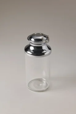 Chrome plated brass Home diffuser bottle