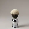 Chrome plated brass Shaving brush Chromed brass