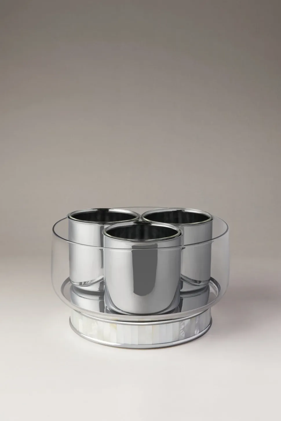 Ice cream server in mother of pearl