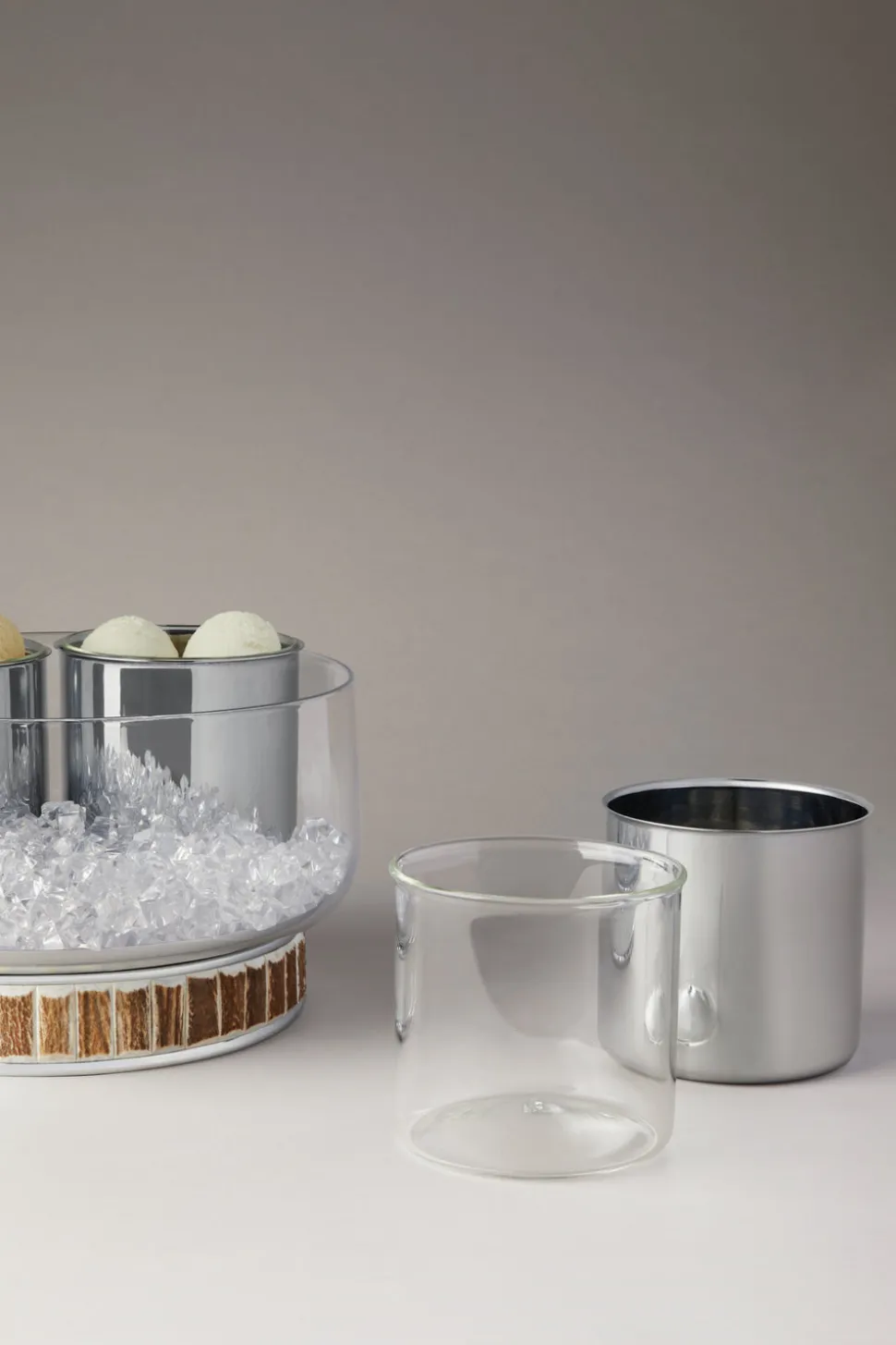 Ice cream server in stag antler