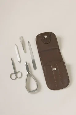 Lambskin Travelling manicure case nail nipper