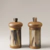 Large zebu kitchen pepper and salt mill
