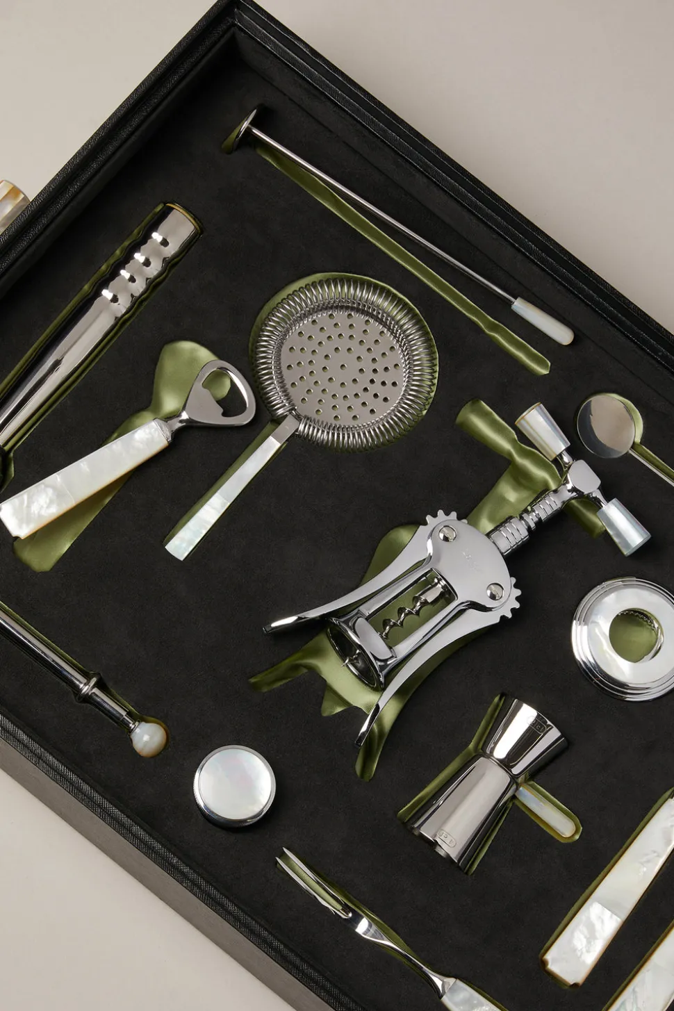 Mother of pearl Bar set