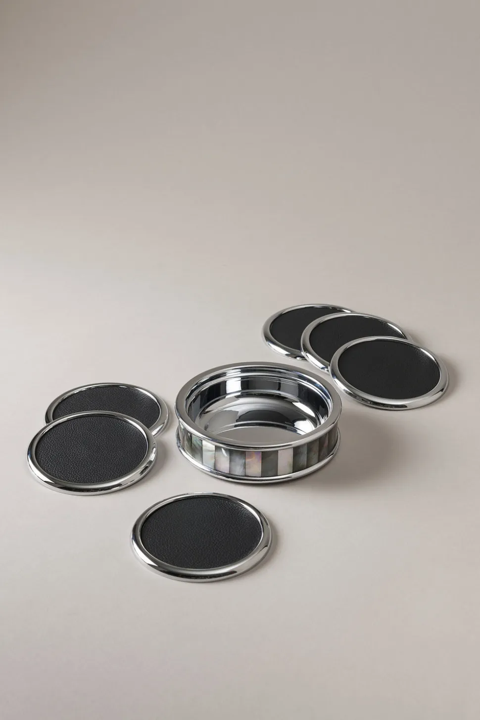 Mother of pearl Coaster set