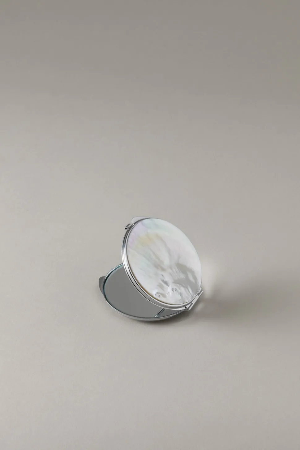 Mother of pearl Large handbag mirror