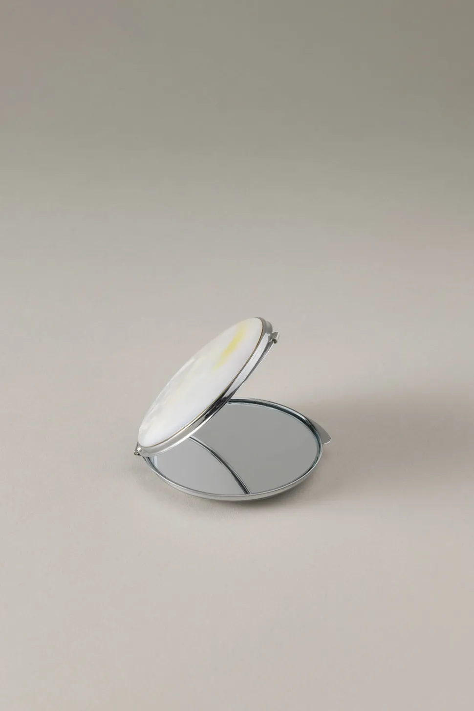 Mother of pearl Large handbag mirror