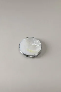 Mother of pearl Large handbag mirror