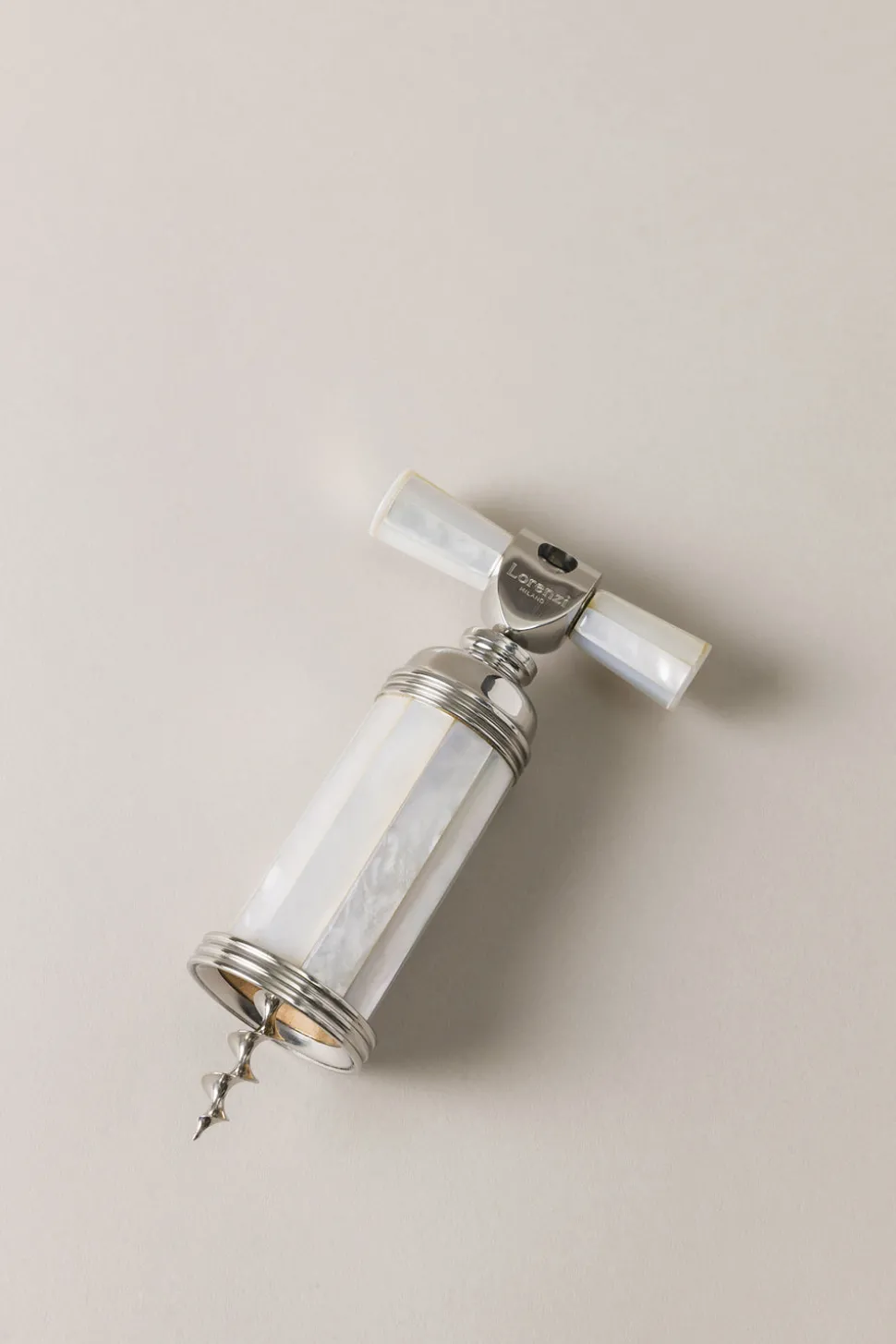 Mother of pearl Mechanical corkscrew