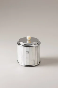 Mother of pearl Toilet ear picks jar