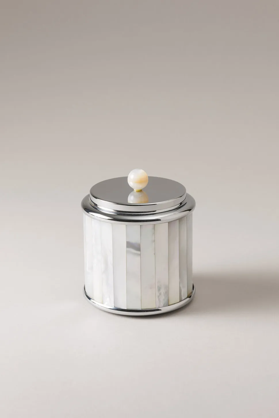 Mother of pearl Toilet ear picks jar