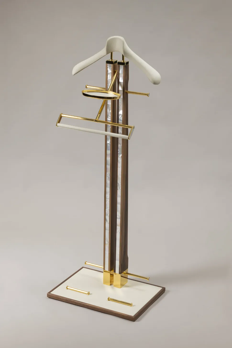 Mother of pearl Wardrobe Valet (golden)