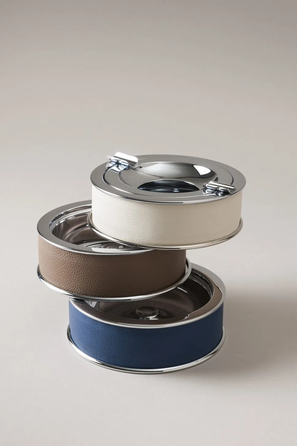 Nautical leather Ashtray