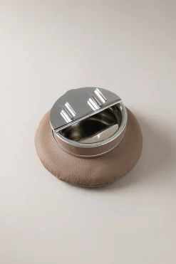 Nautical leather Boat ashtray