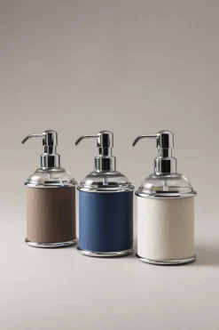 Nautical leather Gel dispenser