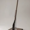 Nautical leather Shoehorn with stand