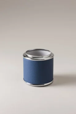 Nautical leather Toilet toothbrush pot