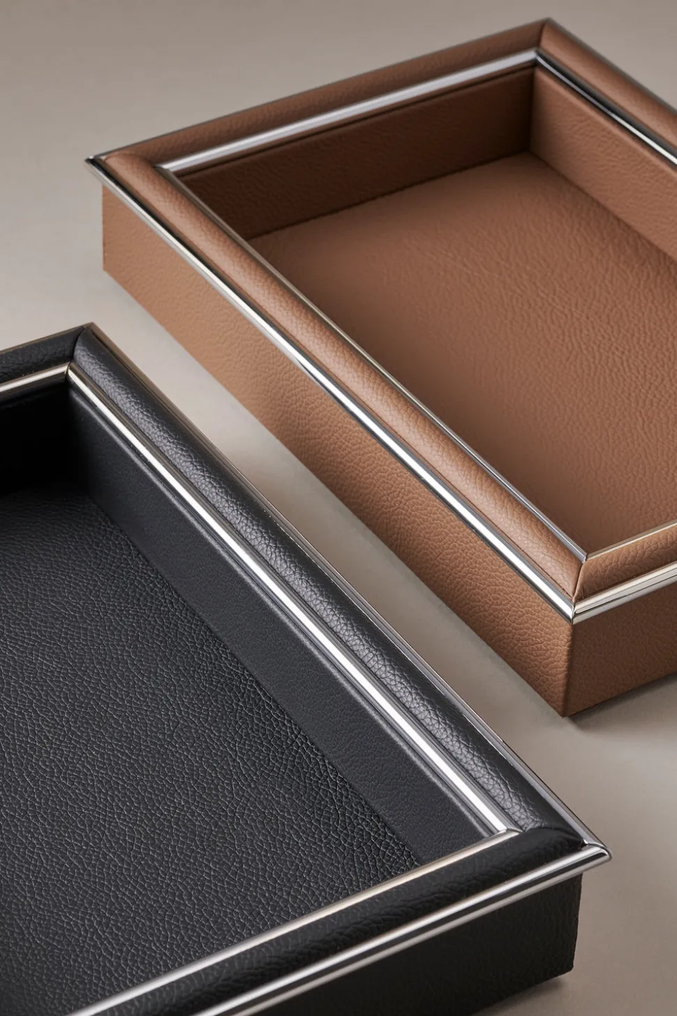 Nautical leather Vide poche