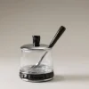 Oryx Jelly or cheese jar with spoon