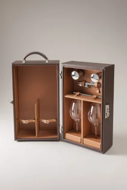 Pigskin Wine travelling box