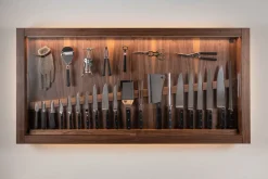 Polyoxymethylene Large cabinet wall-mounted knives set